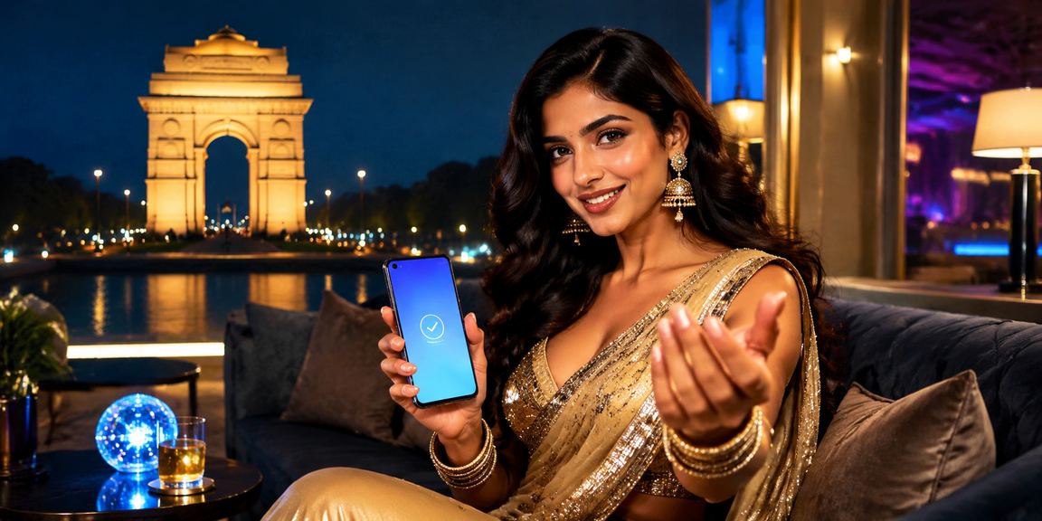 Delhi user enjoying 722101 mobile betting experience