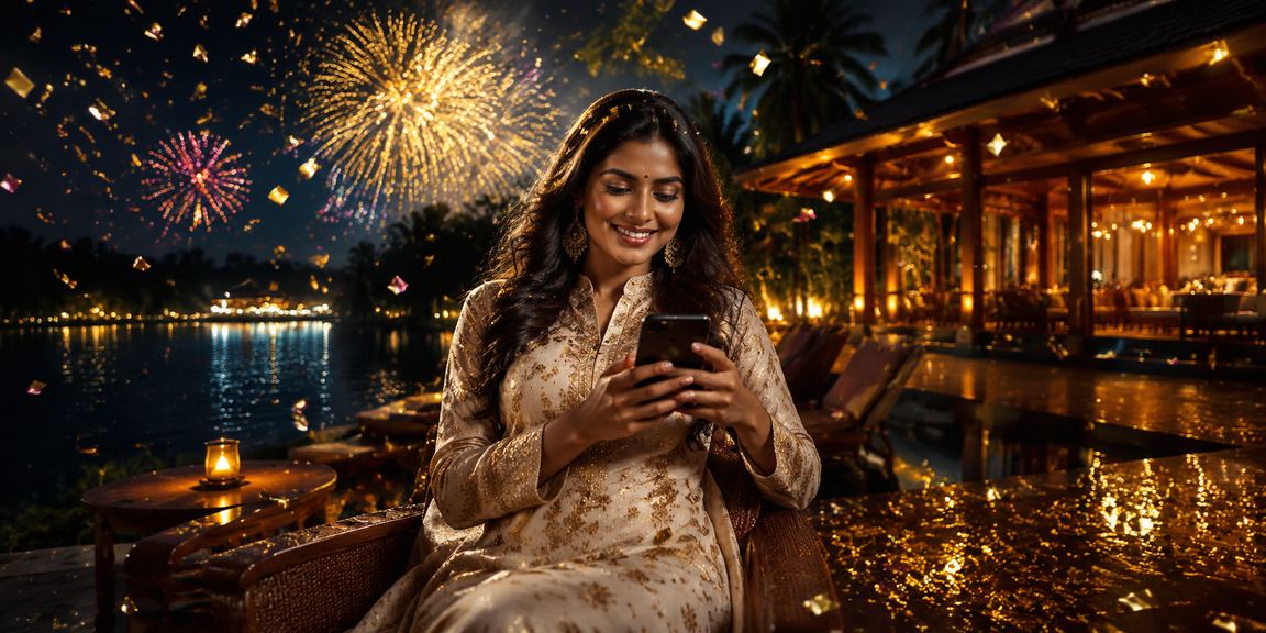 A player enjoying VIP and slot bonuses in Kerala area